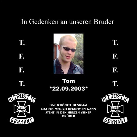 In Memory Trust Motorcycle Club Moosburg Landshut